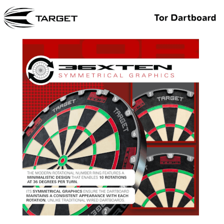 กระดานปาเป้า TARGET TOR DARTBOARD 18